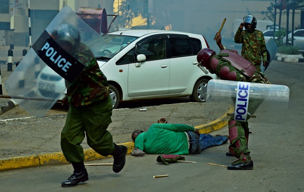 Where is the condemnation for brutality against Africans?